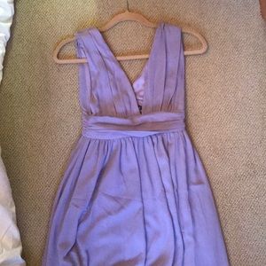 Lulu’s Lavender Maxi Dress w/ Slit